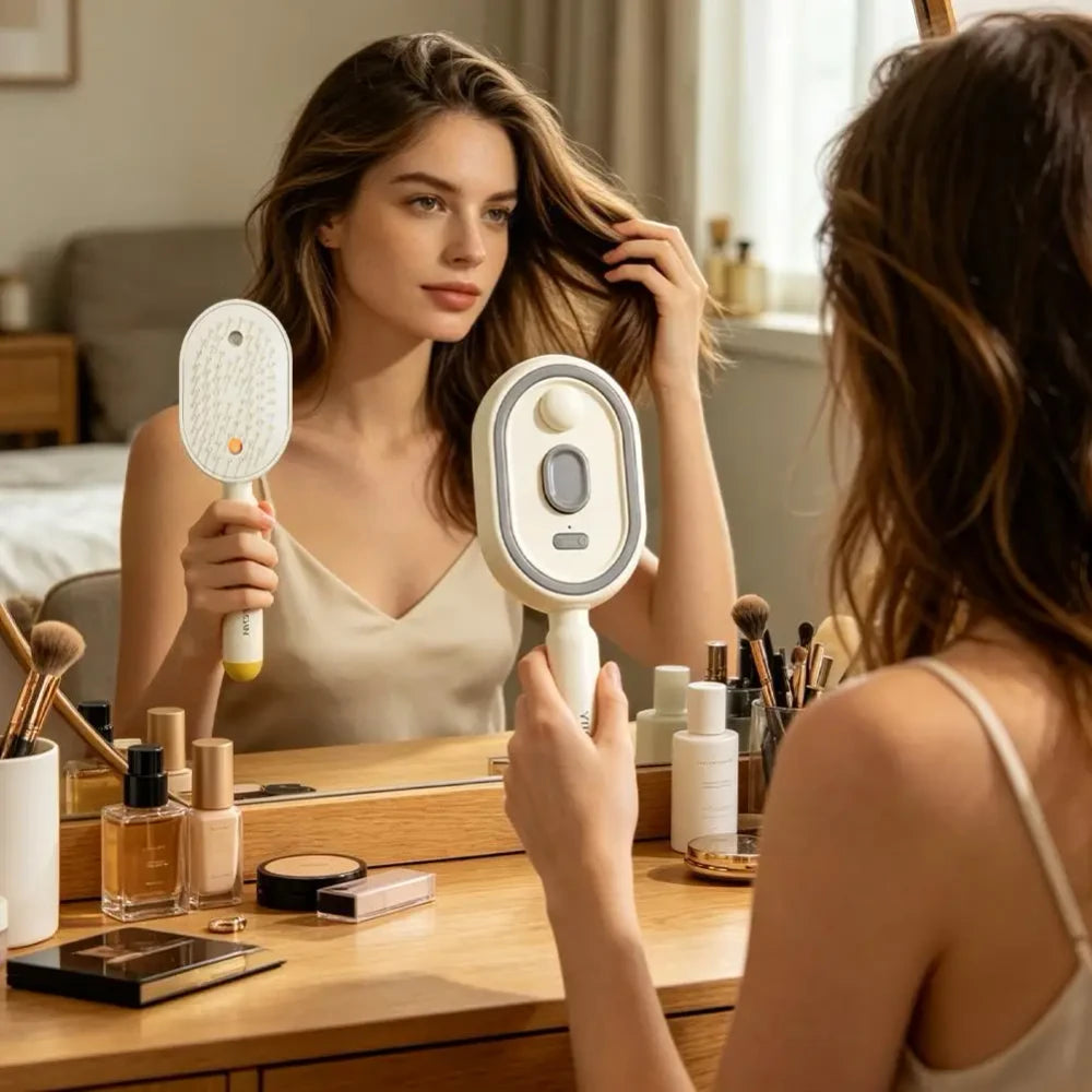 Electric Steam Hair Brush