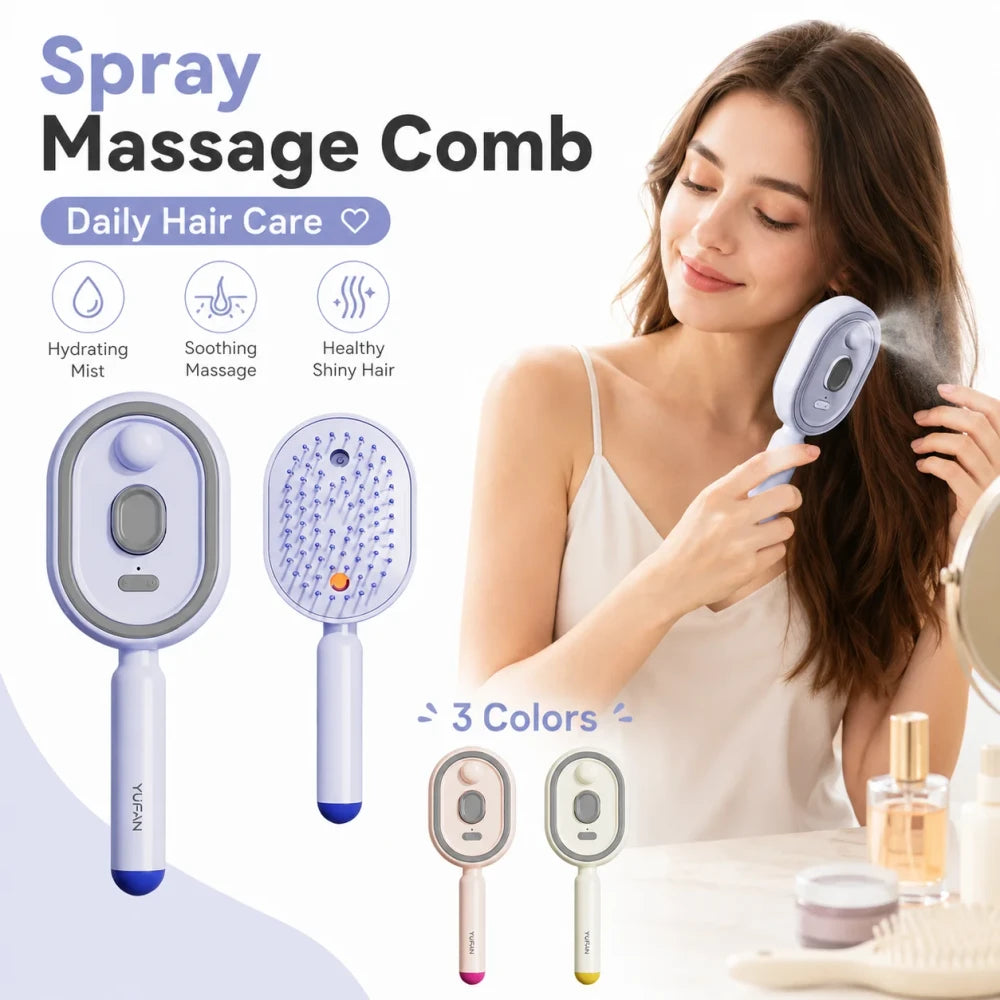 Electric Steam Hair Brush