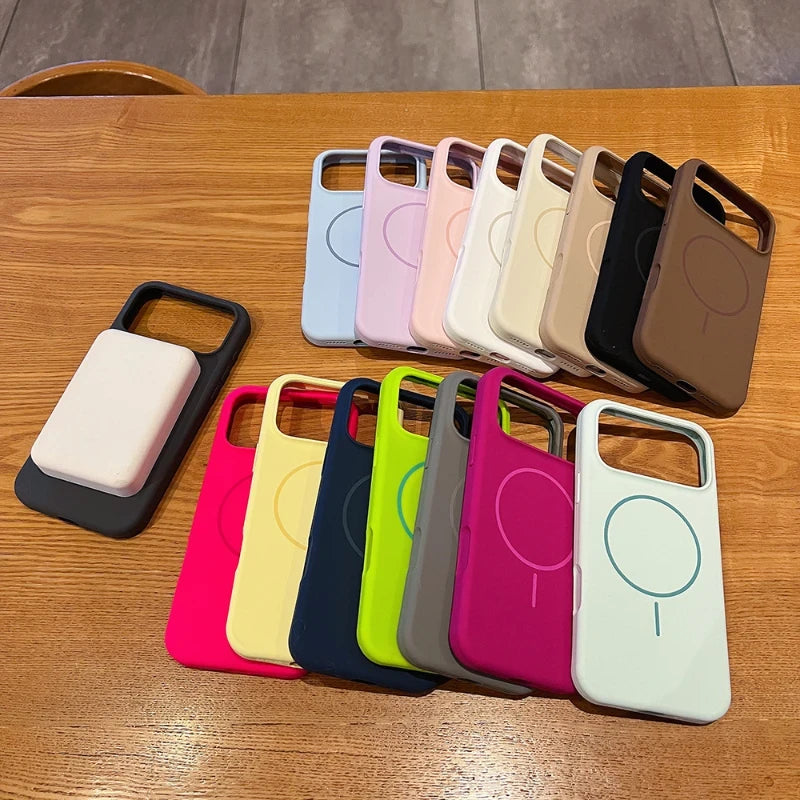 Magnetic Silicone iPhone Case