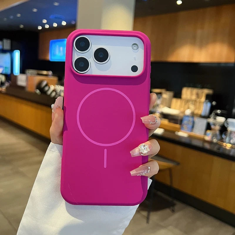Magnetic Silicone iPhone Case